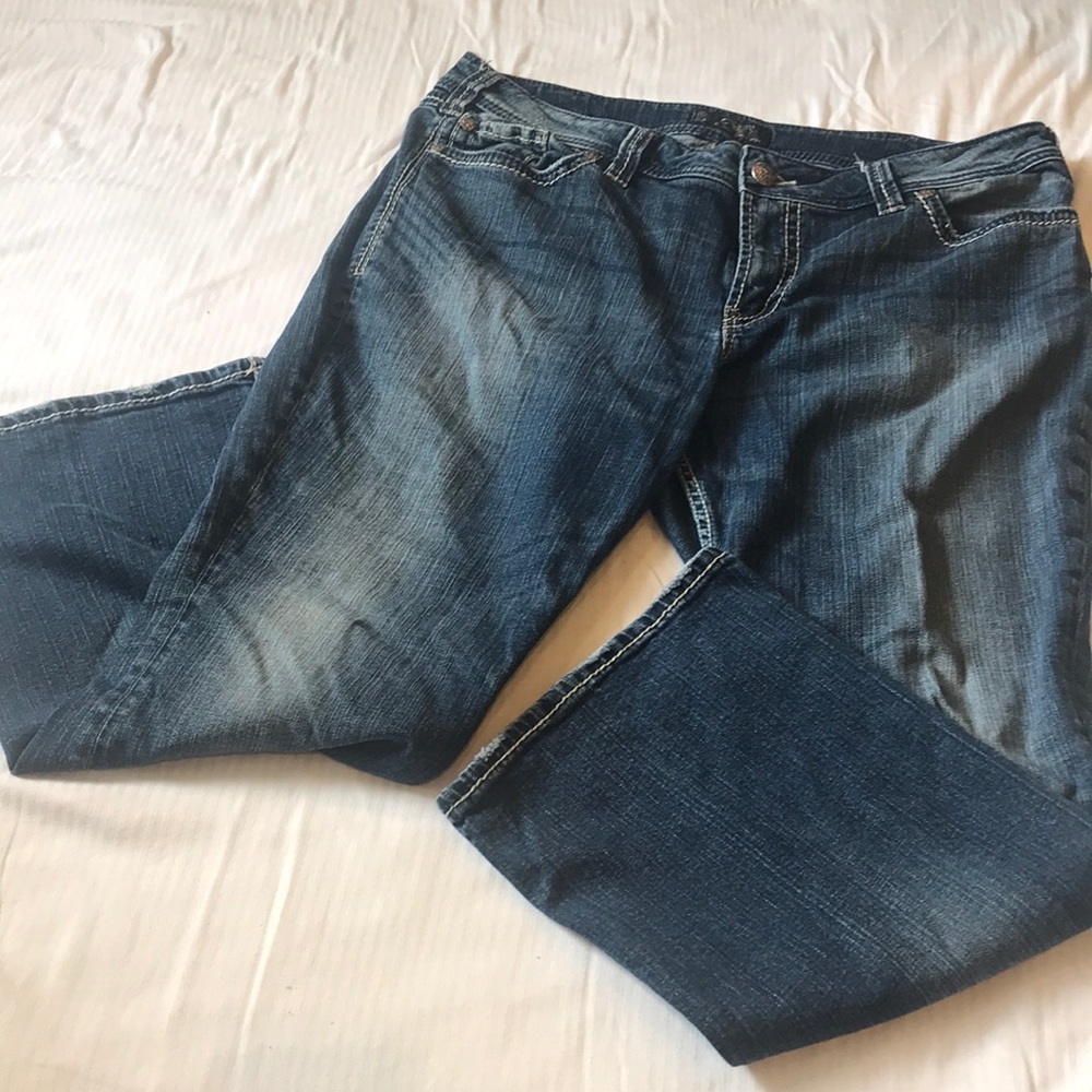 Silver jeans